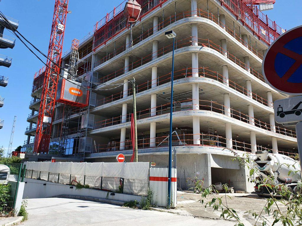 Nouvelle réalisation pour Bouygues à Pantin Seine St Denis 93.